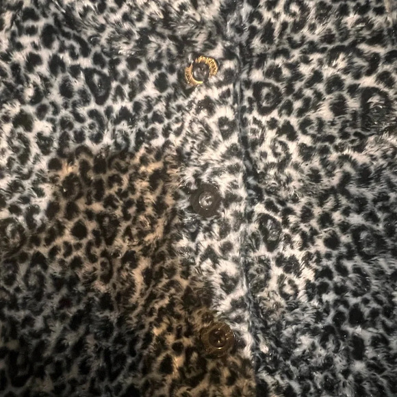 FINAL PRICE Girl’s Calvin Klein Jeans Faux Fur Jacket - Picture 4 of 6